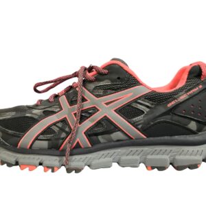 asics gel scram 3 women's steel grey camo running trail shoes